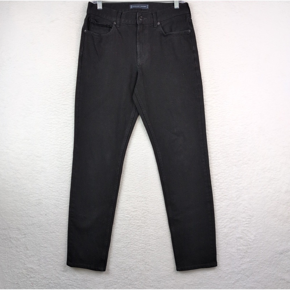 Everlane Uniform The Skinny Jean Size‎ 30x32 Black Denim Pants Mens
